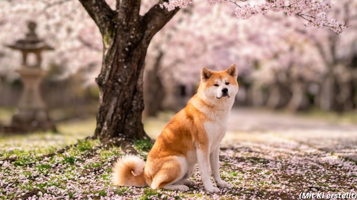 Akita-Hund (KI-Bild)