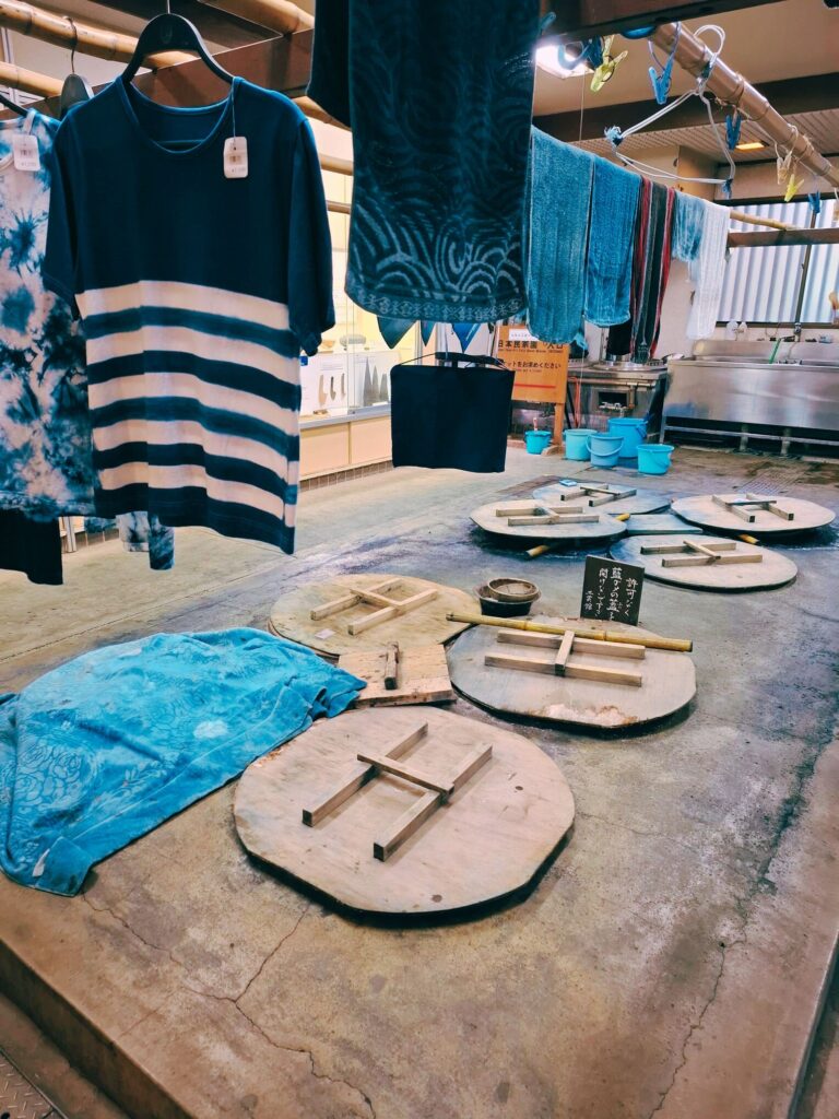 Indigo-Färbewerkstatt (Nihon Minka-en, Kawasaki)