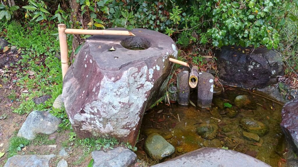 Shishiodoshi, Nihon Minka-en, Kawasaki