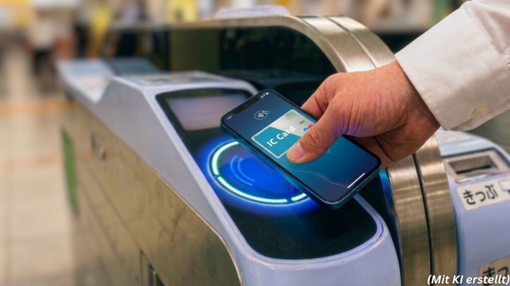 IC-Karte auf Handy (KI-Bild)